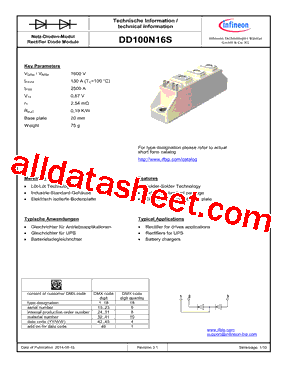 DD100N型号图片