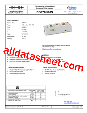 DD170N型号图片