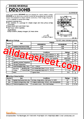 DD200HB120型号图片