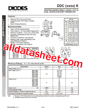 DDC114EK型号图片