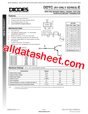 DDTC113TE_1型号图片