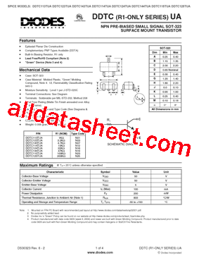 DDTC113TUA-13-F型号图片