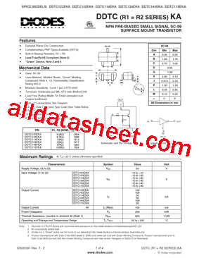 DDTC114EKA-7-F型号图片