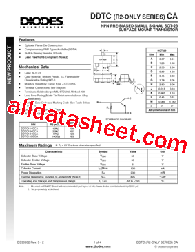 DDTC114GCA_1型号图片