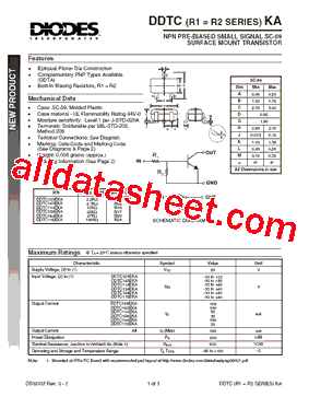 DDTC115EKA-7型号图片