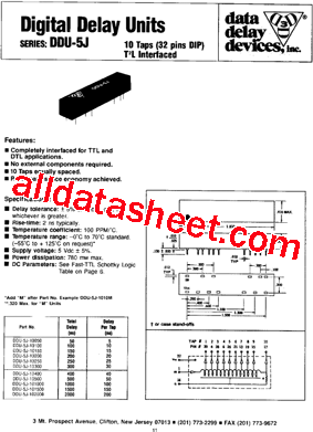 DDU-5J-102000型号图片