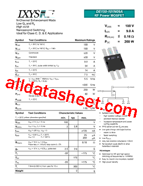 DE150-101N09A型号图片