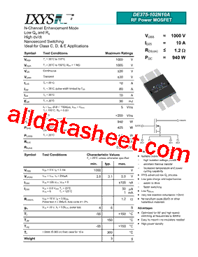 DE375-102N10A型号图片