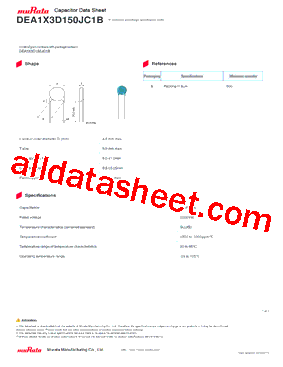 DEA1X3D150JC1B型号图片