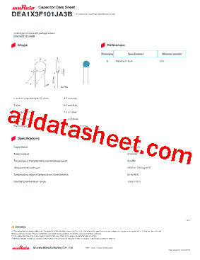 DEA1X3F101JA3B型号图片