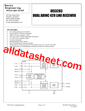 DEI3283-CMB-G型号图片