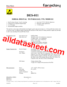 DES-011A型号图片