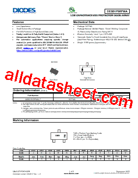 DESD1P0RFWA型号图片