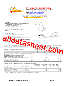 DF02S-LFR型号图片