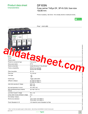 DF103N型号图片