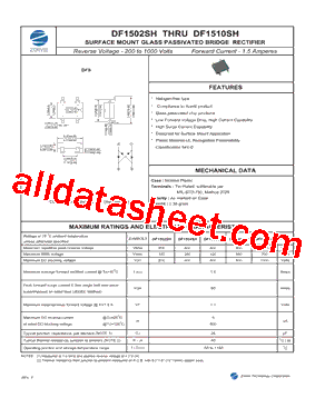 DF1502SH型号图片