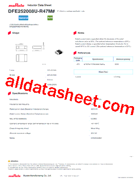 DFE252008U-R47M型号图片