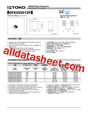 DFE252012PD-1R5M型号图片