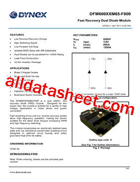 DFM600XXM65-F000型号图片