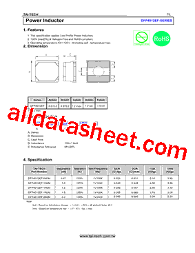 DFP4012EF-R47M型号图片