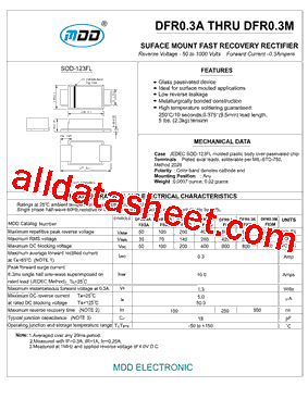 DFR03MF03A型号图片