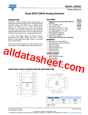 DG441BDJ-E3型号图片