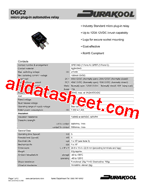 DGC2-7011-36-1012-NIL型号图片