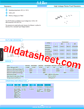 DHVR100J100KT52型号图片