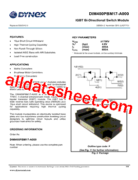 DIM400PBM17-A000型号图片