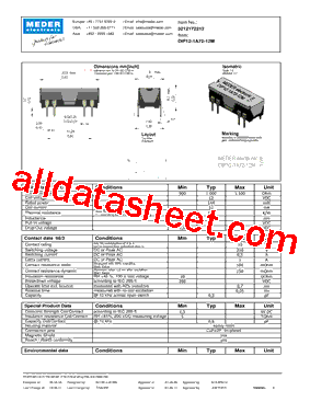 DIP12-1A72-12M型号图片