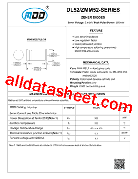 DL5224BZMM5224B型号图片