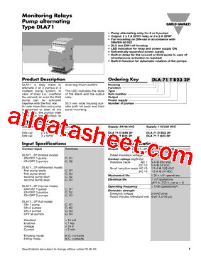 DLA71TB483P型号图片