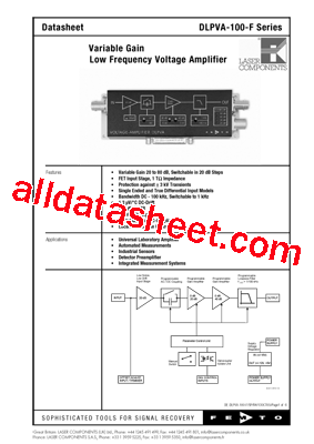 DLPVA-100-F型号图片