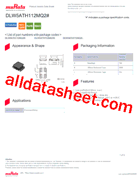 DLW5ATH112MQ2型号图片