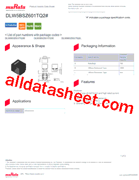 DLW5BSZ601TQ2_V01型号图片