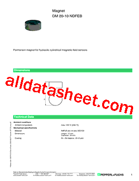 DM20-10NDFEB型号图片