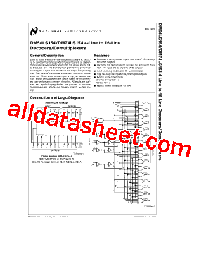 DM54LS154型号图片