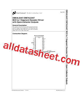 DM54LS447W型号图片