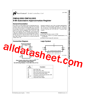 DM54LS502J型号图片