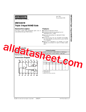 DM74AS10型号图片