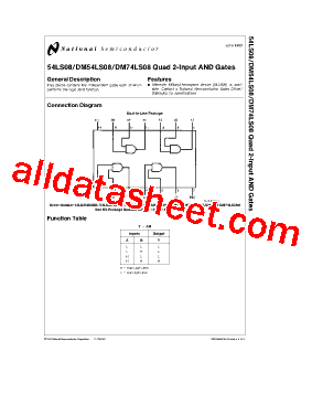DM74LS08型号图片