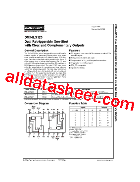 DM74LS123型号图片
