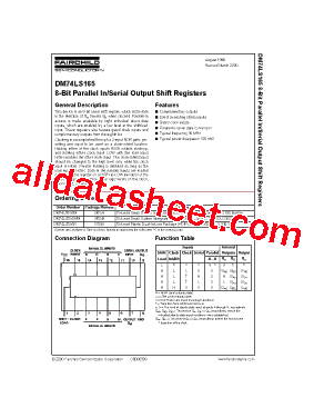 DM74LS165M型号图片