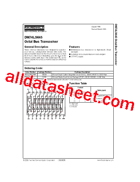 DM74LS645WM型号图片