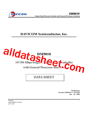 DM9010EP型号图片