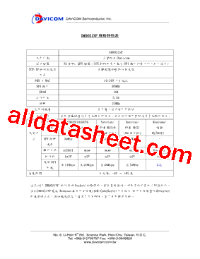 DM9051NP型号图片