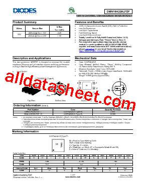 DMN10H220LFDF型号图片