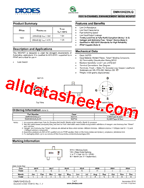 DMN10H220LQ-13型号图片