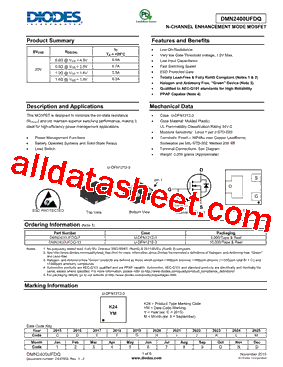 DMN2400UFDQ-7型号图片