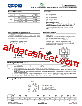 DMN5L06DMKQ型号图片